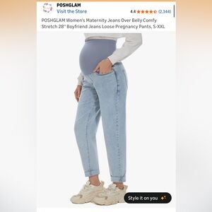 Light Blue Maternity Jeans